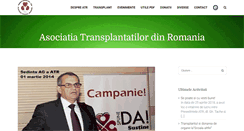 Desktop Screenshot of e-transplant.ro